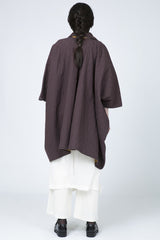 ISSEY MIYAKE Quilted Poncho